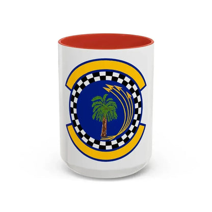 482 Force Support Squadron AFRC (U.S. Air Force) Accent Coffee Mug 15oz Red - Go Mug Yourself
