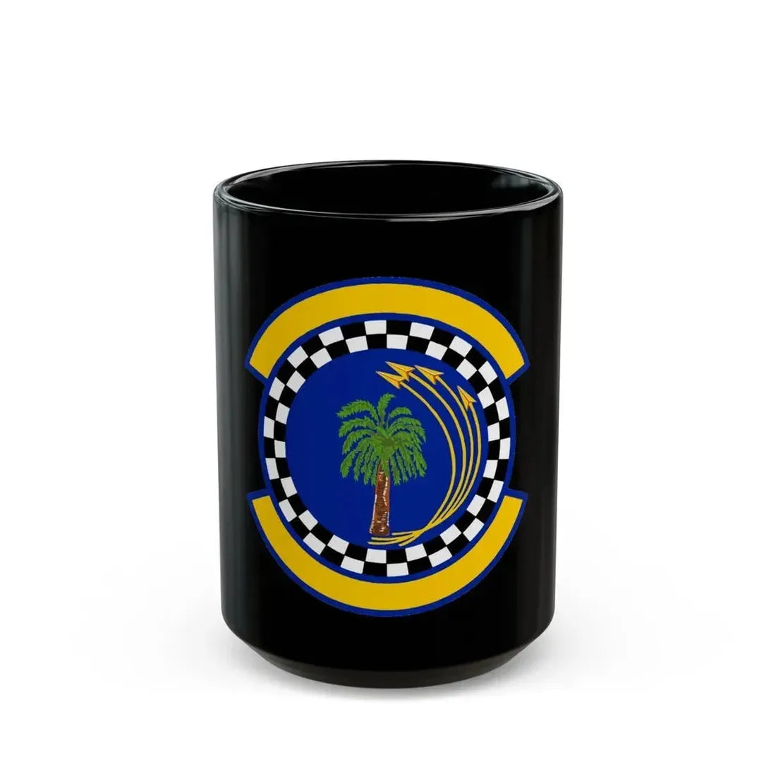 482 Force Support Squadron AFRC (U.S. Air Force) Black Coffee Mug 15oz - Go Mug Yourself
