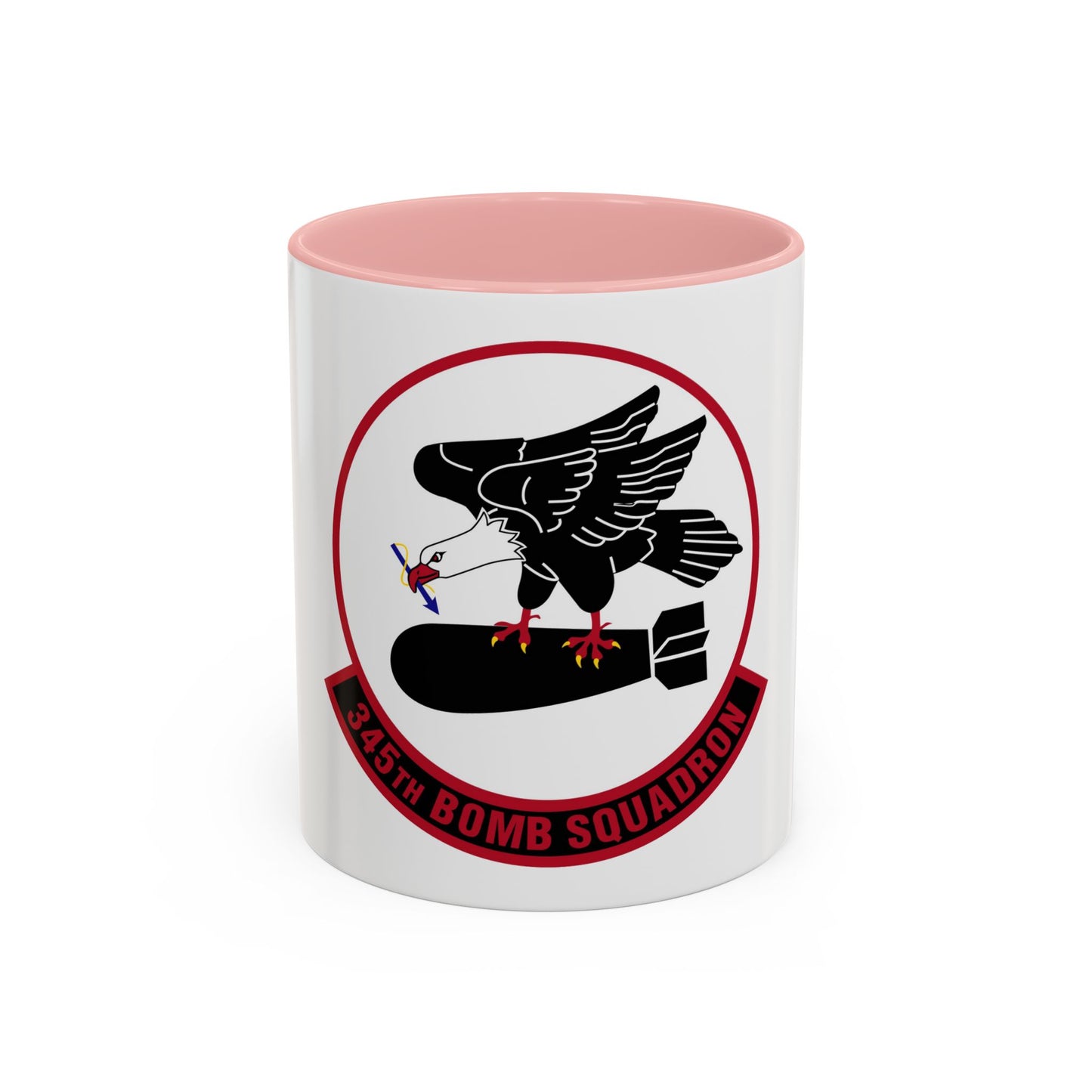 345 Bomb Squadron AFRC (U.S. Air Force) Accent Coffee Mug