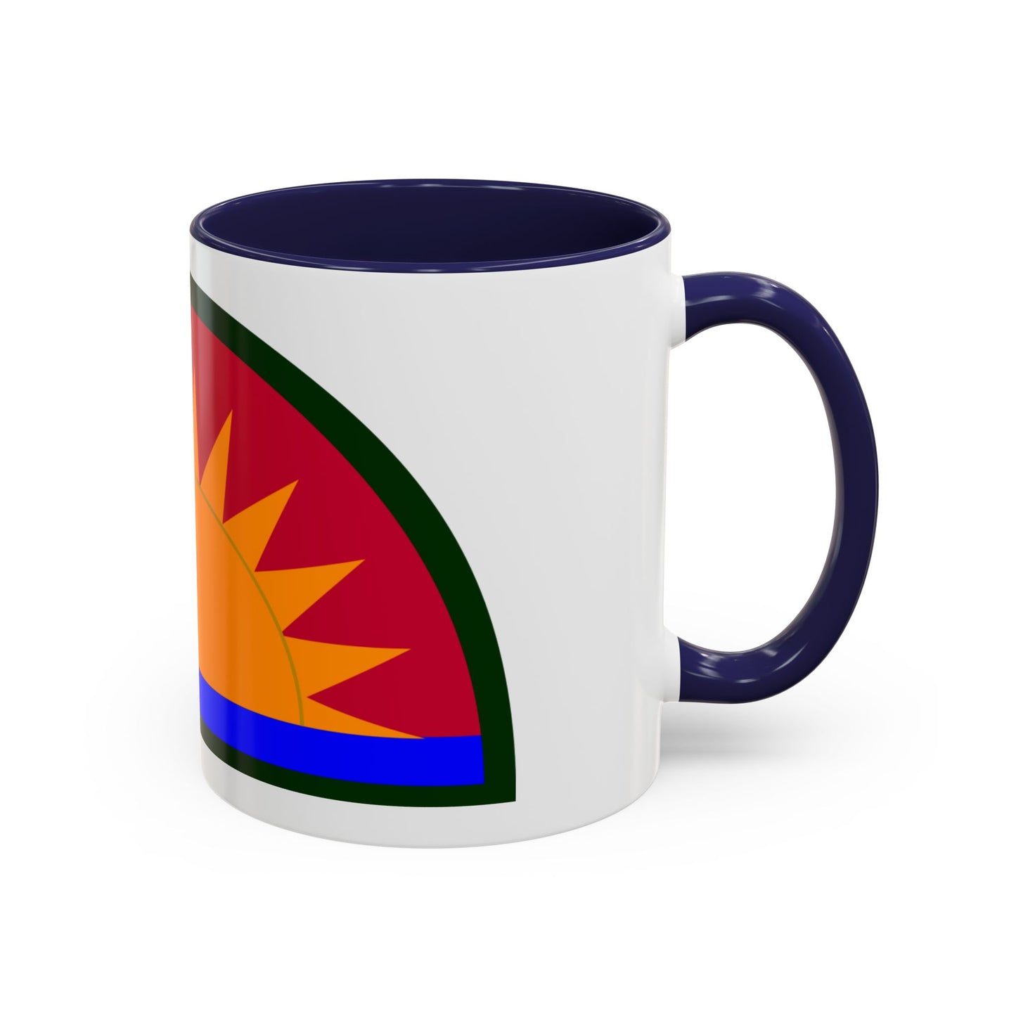 41st Infantry Division SSI (U.S. Army) Accent Coffee Mug