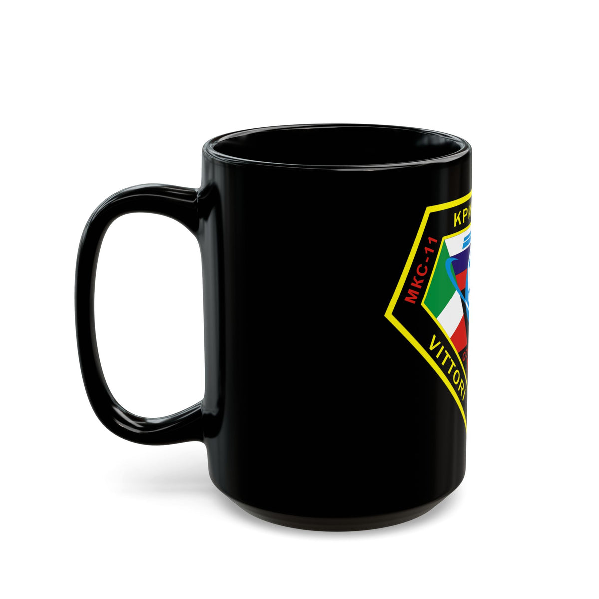 Soyuz TMA-6 (Soyuz Programme) Black Coffee Mug