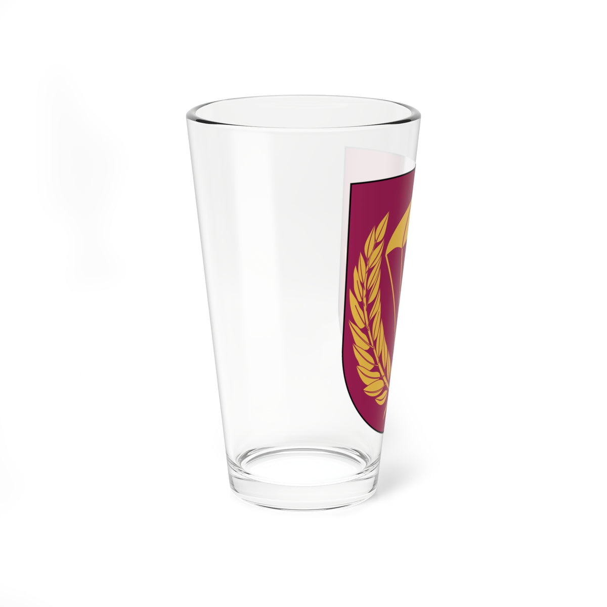 Livregementets husarer 323. fallskärmsjägarskvadronen vapen (Sweden) (Coat of Arms) Pint Glass 16oz