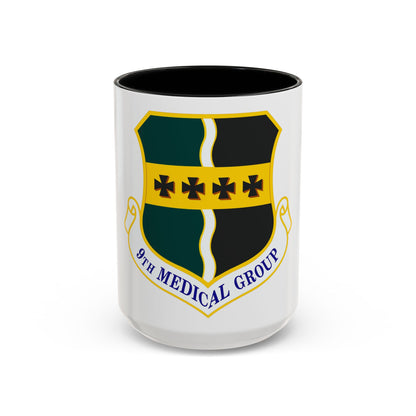 9th Medical Group (U.S. Air Force) Accent Coffee Mug
