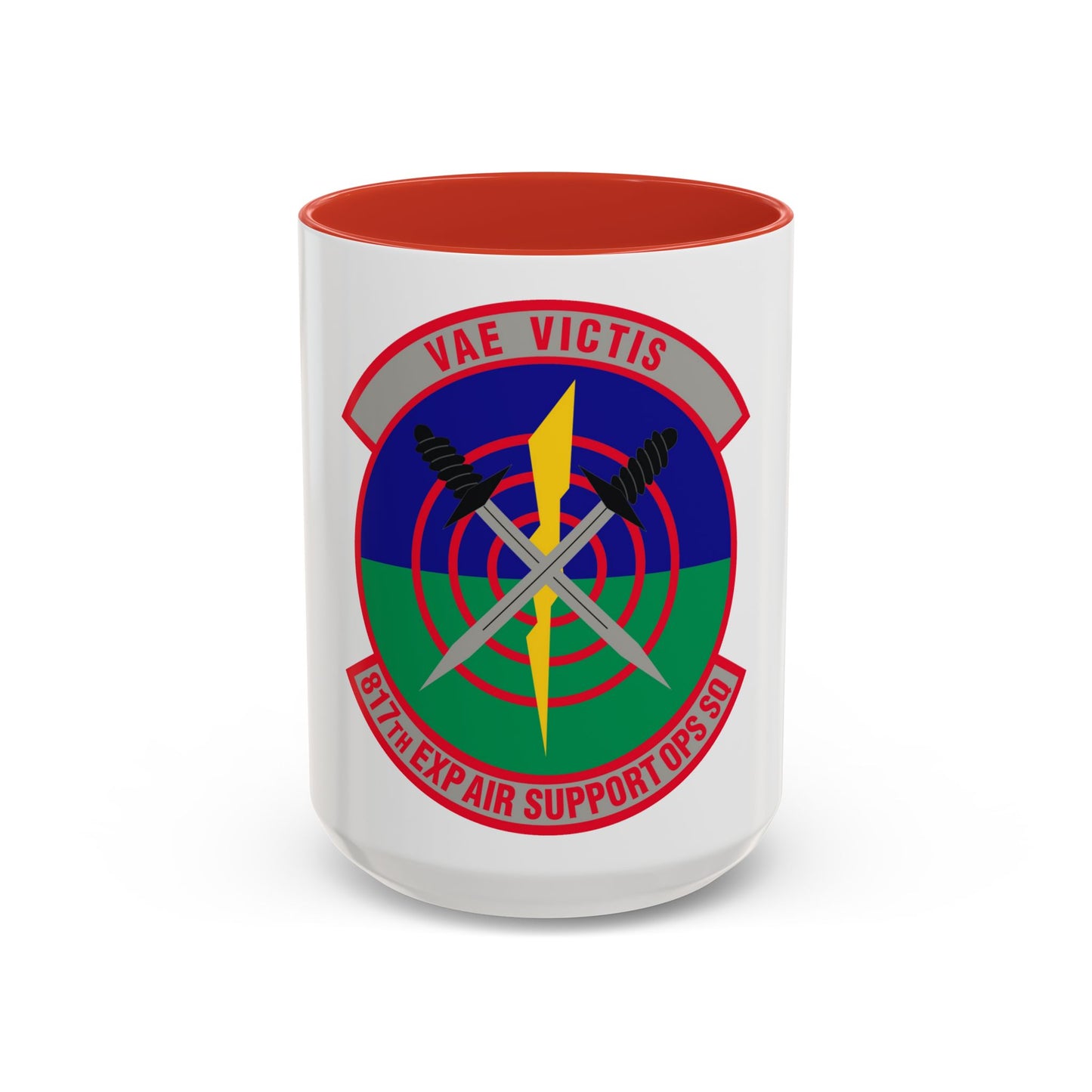 817th Expeditionary Air Support Operations Squadron (U.S. Air Force) Accent Coffee Mug