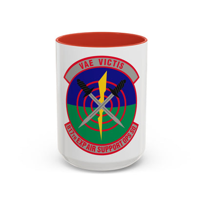 817th Expeditionary Air Support Operations Squadron (U.S. Air Force) Accent Coffee Mug