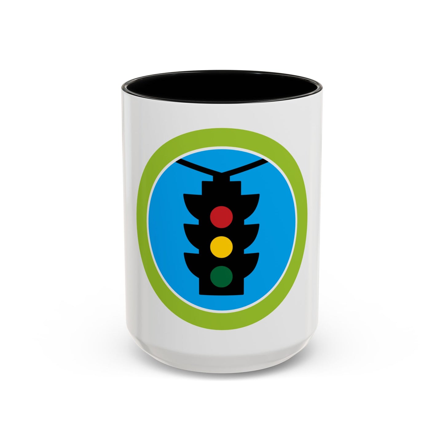 Traffic Safety (Boy Scout Merit Badge) Accent Coffee Mug
