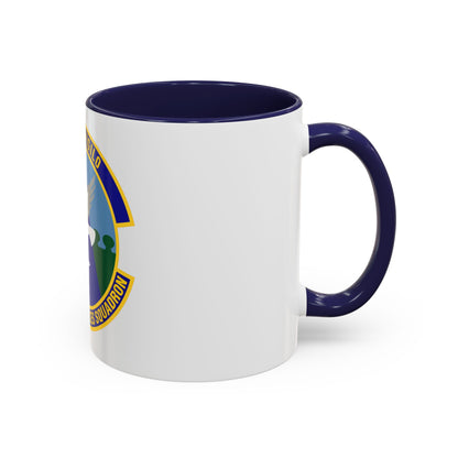 87 Security Forces Squadron AMC (U.S. Air Force) Accent Coffee Mug