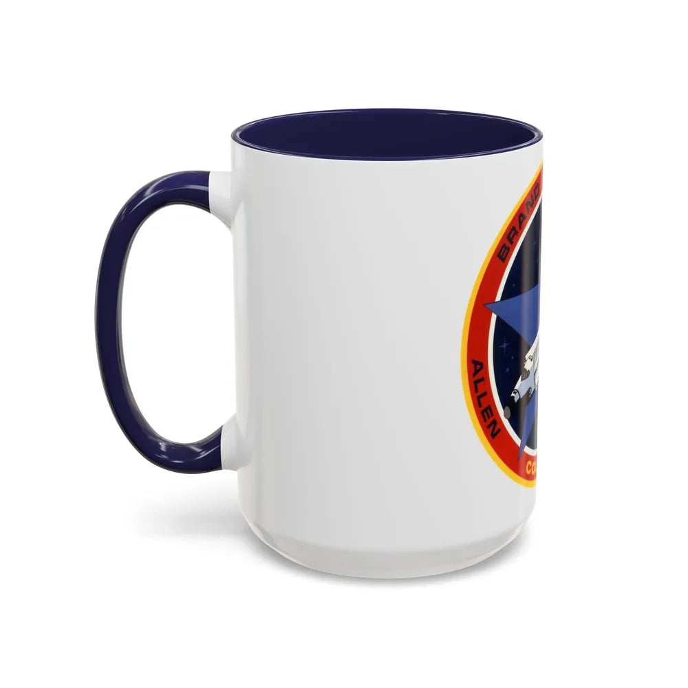 STS 5 (NASA) Accent Coffee Mug-Go Mug Yourself