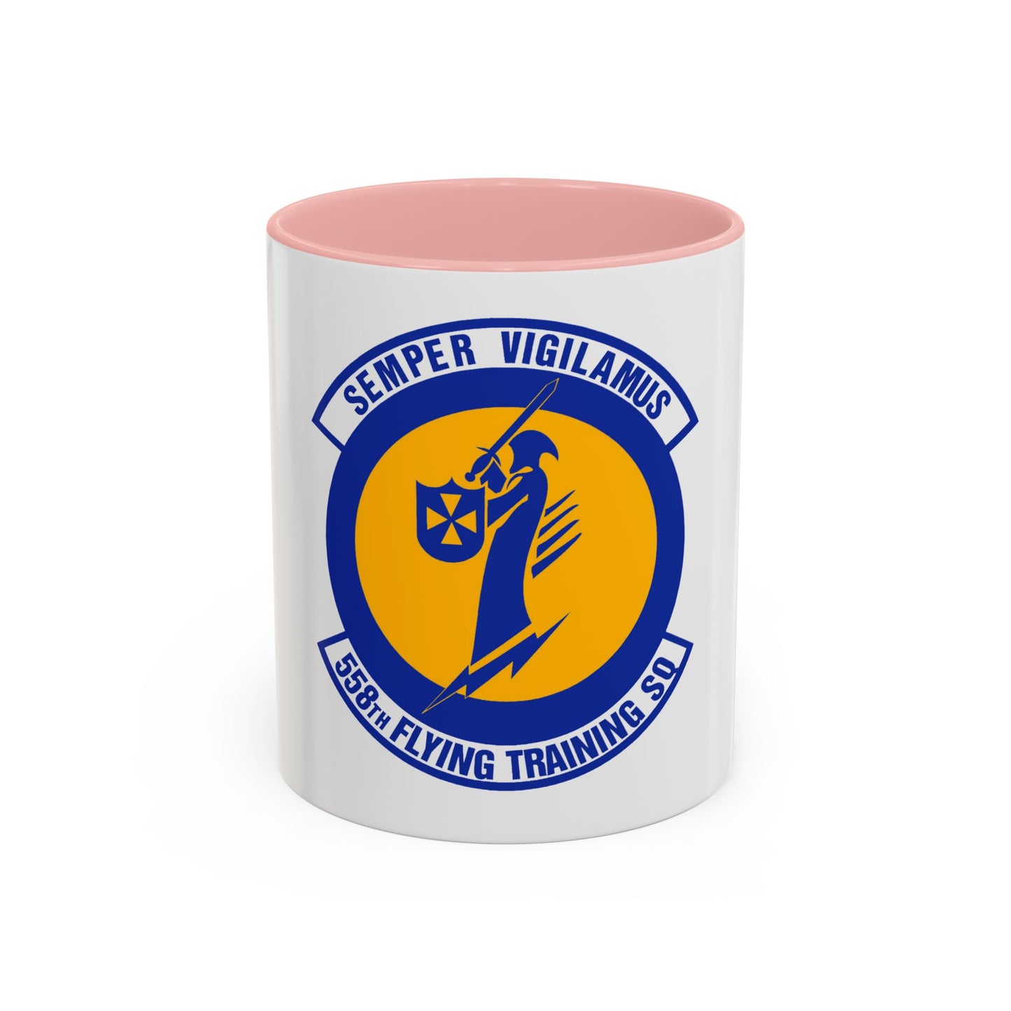 558 Flying Training Squadron AETC (U.S. Air Force) Accent Coffee Mug