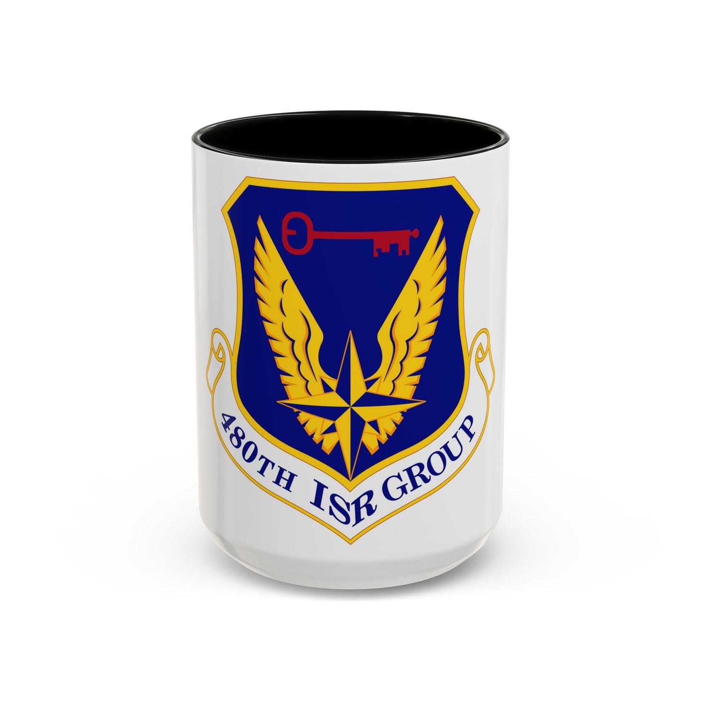 480 Intelligence Surveillance and Reconnaissance Group ACC (U.S. Air Force) Accent Coffee Mug