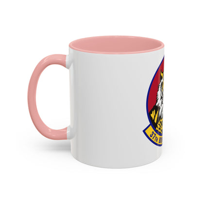 37th Bomb Squadron (U.S. Air Force) Accent Coffee Mug