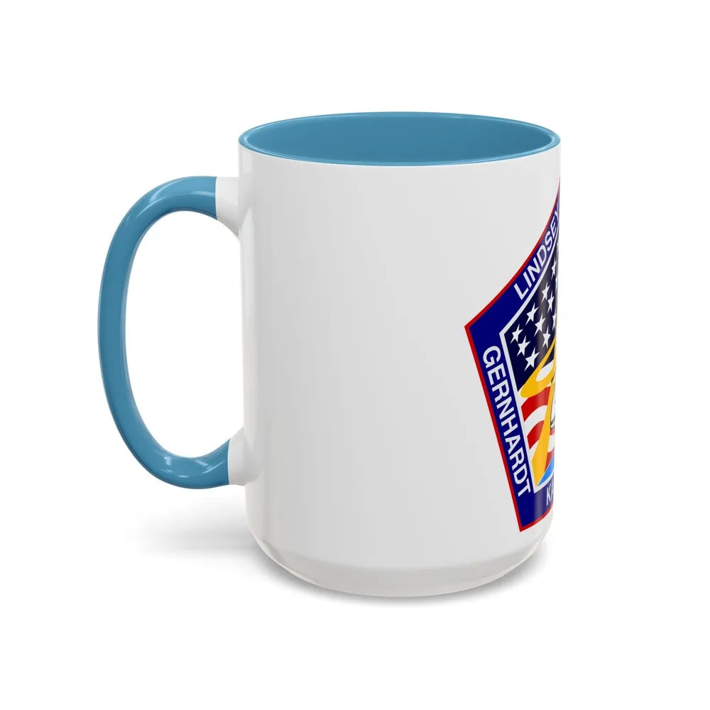 STS 104 (NASA) Accent Coffee Mug-Go Mug Yourself