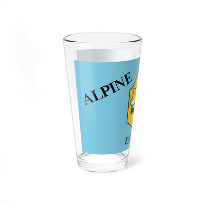 Flag of Alpine County California (United States) Pint Glass 16oz