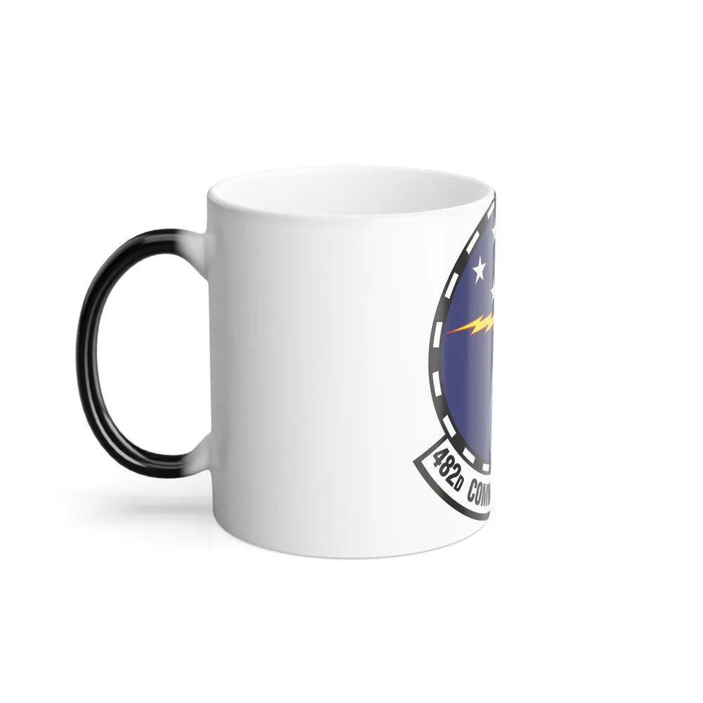 482d Communications Squadron (U.S. Air Force) Color Changing Coffee Mug-Go Mug Yourself