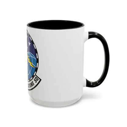 482d Communications Squadron (U.S. Air Force) Accent Coffee Mug - Go Mug Yourself