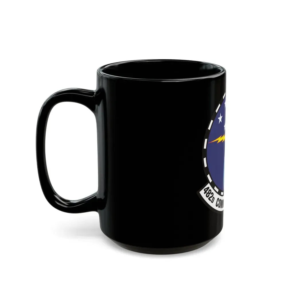 482d Communications Squadron (U.S. Air Force) Black Coffee Mug - Go Mug Yourself