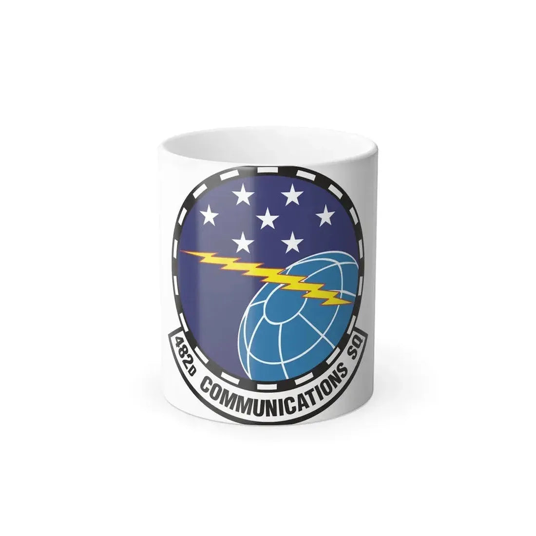 482d Communications Squadron (U.S. Air Force) Color Changing Coffee Mug 11oz - Go Mug Yourself