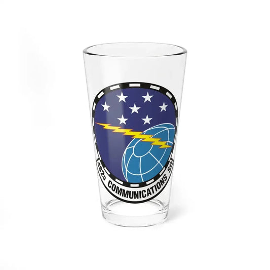 482d Communications Squadron (U.S. Air Force) Pint Glass 16oz 16oz - Go Mug Yourself