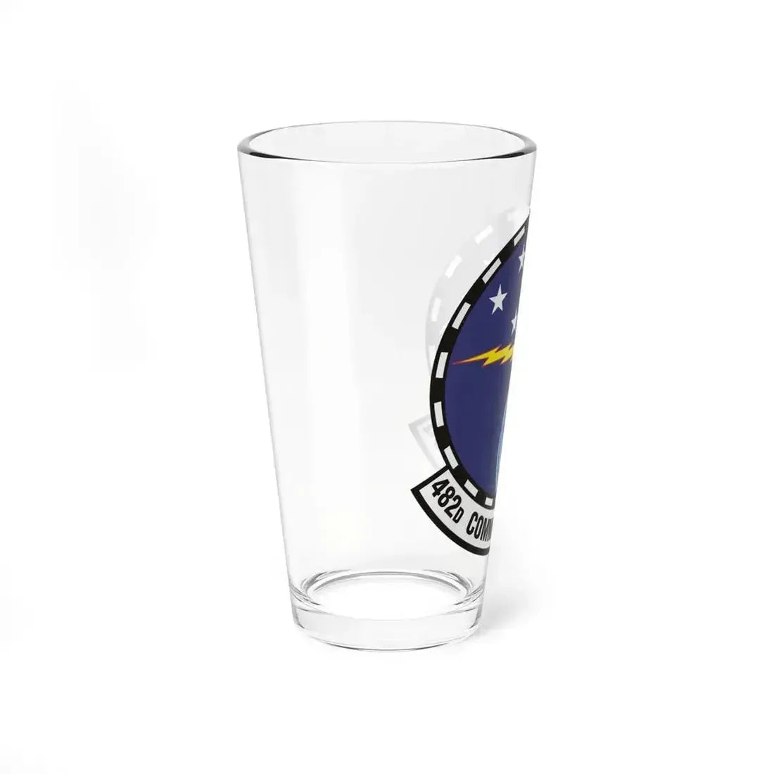 482d Communications Squadron (U.S. Air Force) Pint Glass 16oz - Go Mug Yourself