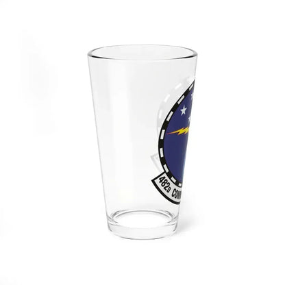 482d Communications Squadron (U.S. Air Force) Pint Glass 16oz - Go Mug Yourself