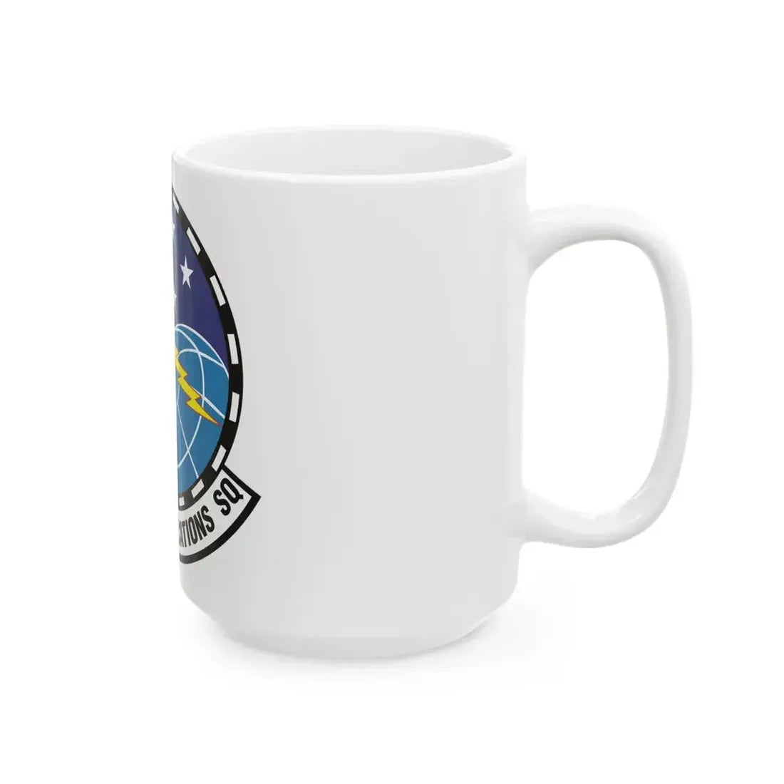 482d Communications Squadron (U.S. Air Force) White Coffee Mug - Go Mug Yourself