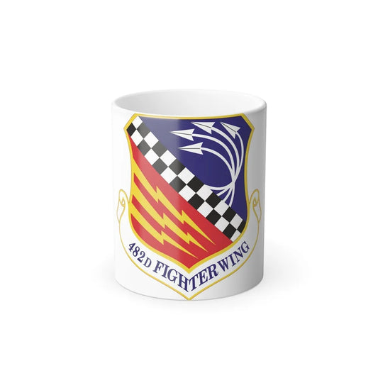 482d Fighter Wing (U.S. Air Force) Color Changing Coffee Mug-11oz-Go Mug Yourself