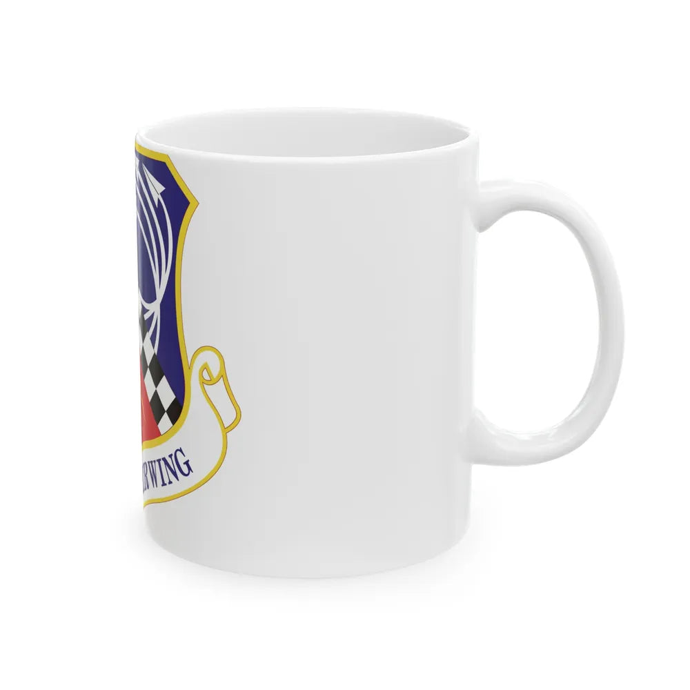 482d Fighter Wing (U.S. Air Force) White Coffee Mug-Go Mug Yourself