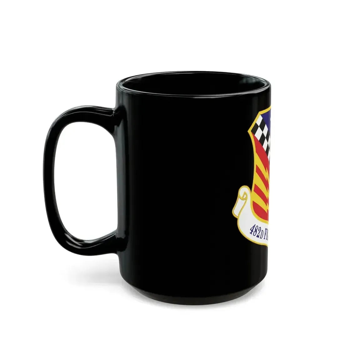 482d Fighter Wing (U.S. Air Force) Black Coffee Mug - Go Mug Yourself