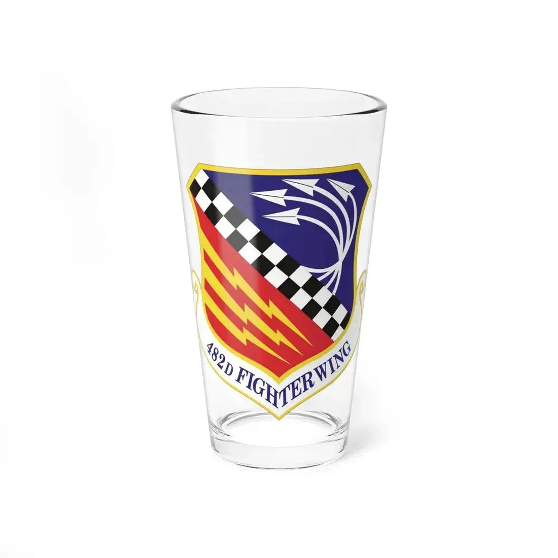 482d Fighter Wing (U.S. Air Force) Pint Glass 16oz 16oz - Go Mug Yourself