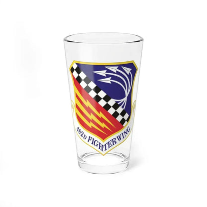482d Fighter Wing (U.S. Air Force) Pint Glass 16oz 16oz - Go Mug Yourself