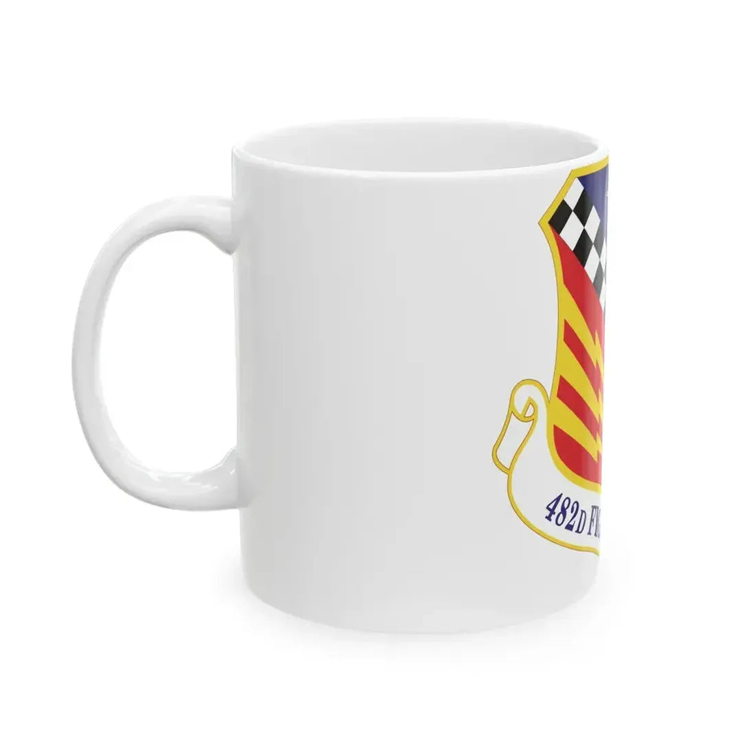 482d Fighter Wing (U.S. Air Force) White Coffee Mug - Go Mug Yourself