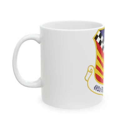 482d Fighter Wing (U.S. Air Force) White Coffee Mug - Go Mug Yourself