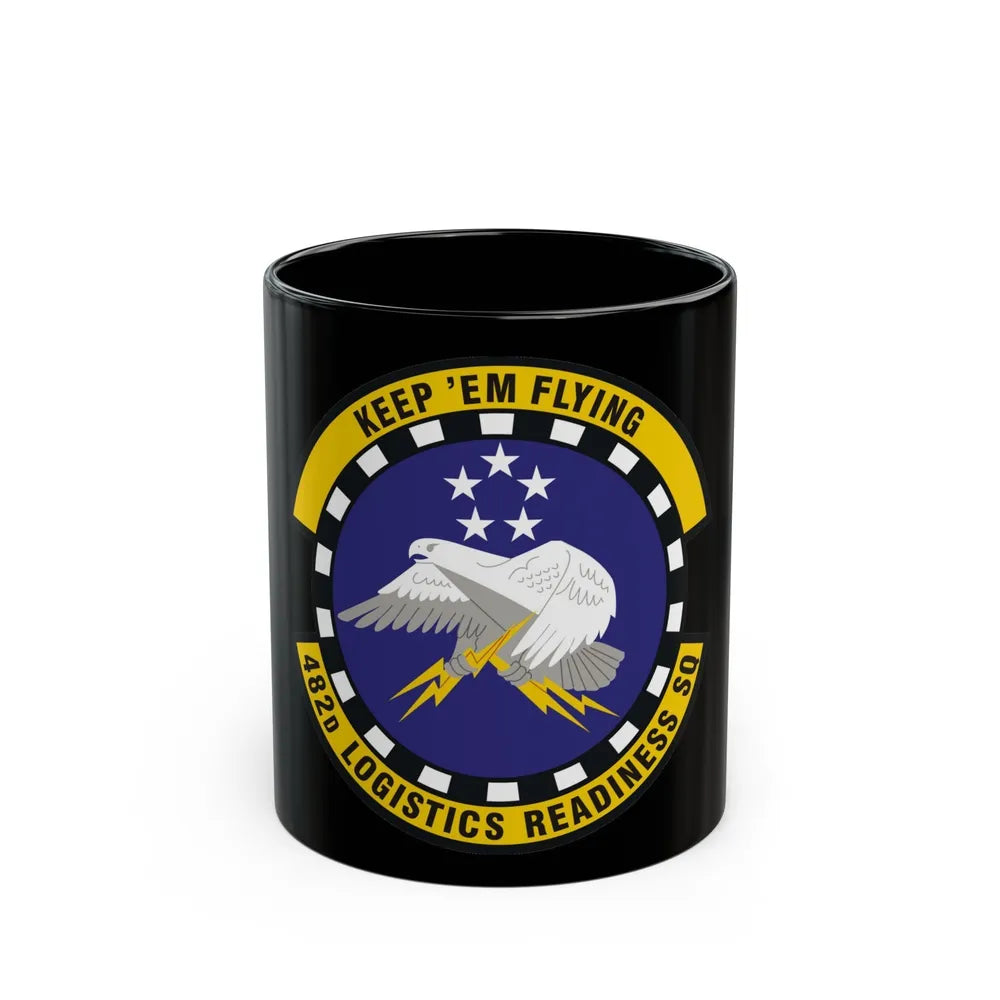 482d Logistics Readiness Squadron (U.S. Air Force) Black Coffee Mug-11oz-Go Mug Yourself