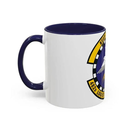 482d Logistics Readiness Squadron (U.S. Air Force) Accent Coffee Mug - Go Mug Yourself