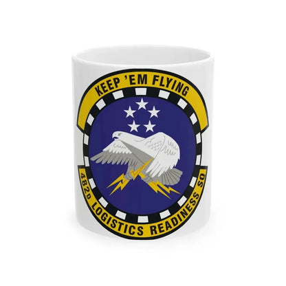 482d Logistics Readiness Squadron (U.S. Air Force) White Coffee Mug 11oz - Go Mug Yourself