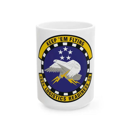 482d Logistics Readiness Squadron (U.S. Air Force) White Coffee Mug - Go Mug Yourself