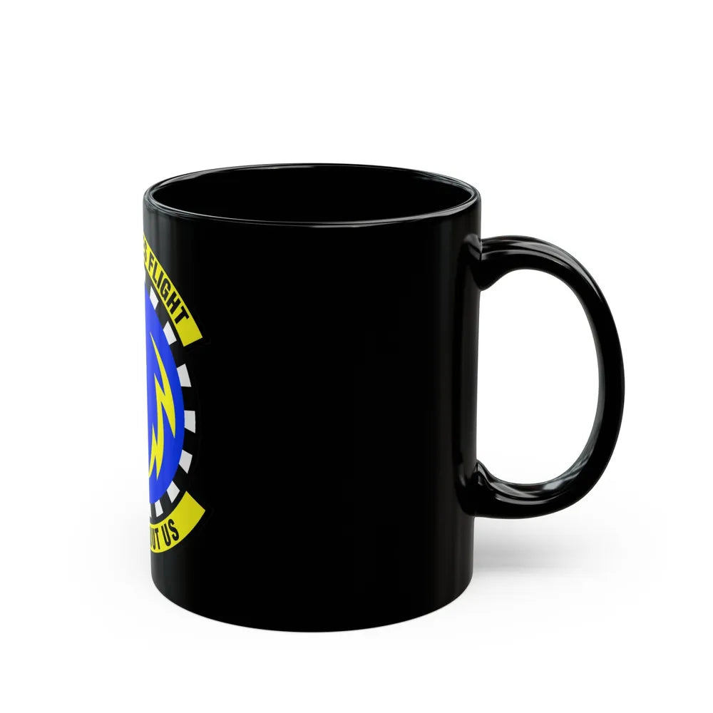 482d Services Flight (U.S. Air Force) Black Coffee Mug-Go Mug Yourself