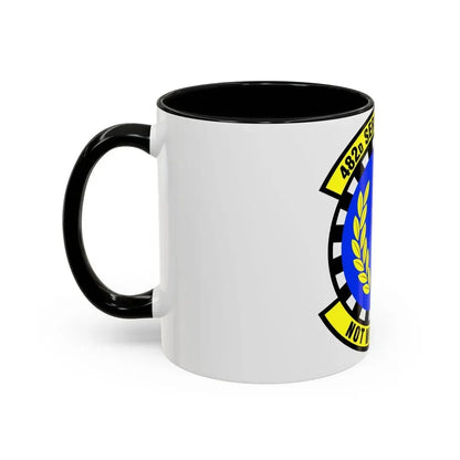 482d Services Flight (U.S. Air Force) Accent Coffee Mug - Go Mug Yourself