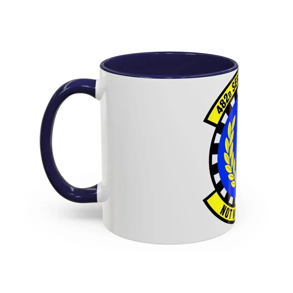 482d Services Flight (U.S. Air Force) Accent Coffee Mug - Go Mug Yourself