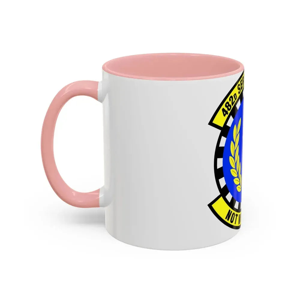 482d Services Flight (U.S. Air Force) Accent Coffee Mug - Go Mug Yourself