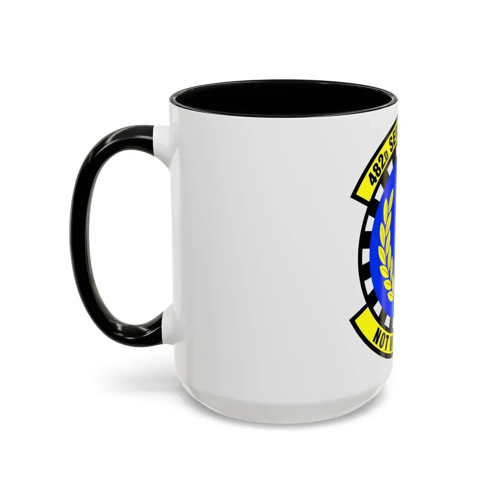 482d Services Flight (U.S. Air Force) Accent Coffee Mug - Go Mug Yourself