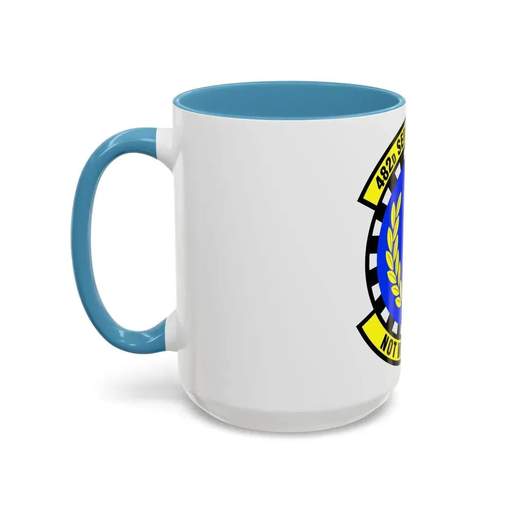 482d Services Flight (U.S. Air Force) Accent Coffee Mug - Go Mug Yourself