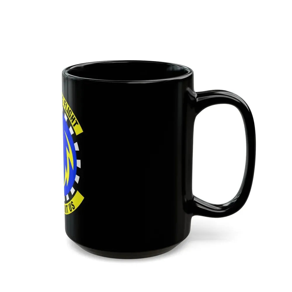 482d Services Flight (U.S. Air Force) Black Coffee Mug - Go Mug Yourself