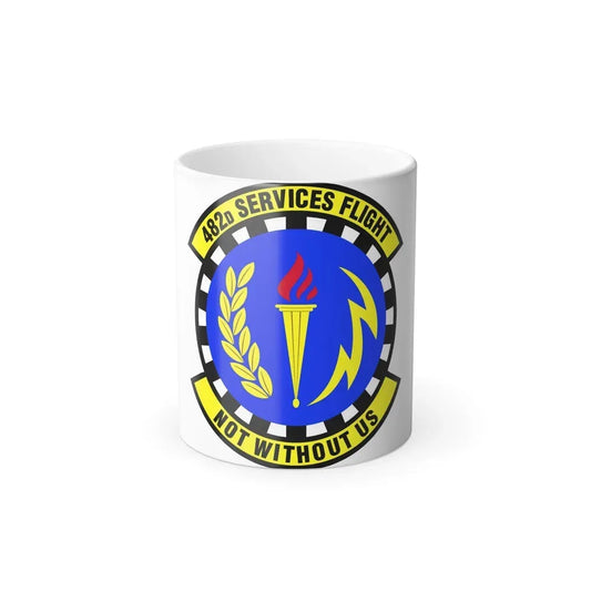 482d Services Flight (U.S. Air Force) Color Changing Coffee Mug 11oz - Go Mug Yourself
