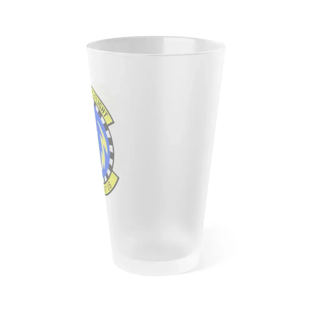 482d Services Flight (U.S. Air Force) Frosted Pint Glass 16oz - Go Mug Yourself