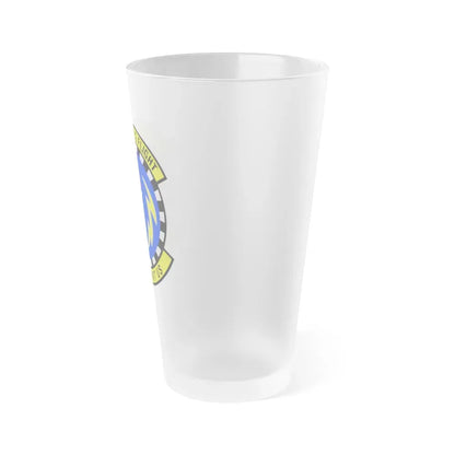 482d Services Flight (U.S. Air Force) Frosted Pint Glass 16oz - Go Mug Yourself