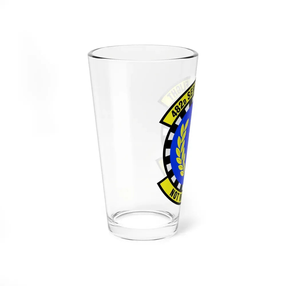 482d Services Flight (U.S. Air Force) Pint Glass 16oz - Go Mug Yourself
