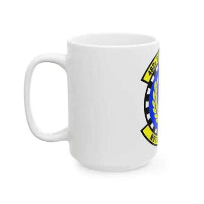 482d Services Flight (U.S. Air Force) White Coffee Mug - Go Mug Yourself