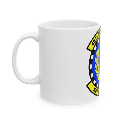 482d Services Flight (U.S. Air Force) White Coffee Mug - Go Mug Yourself