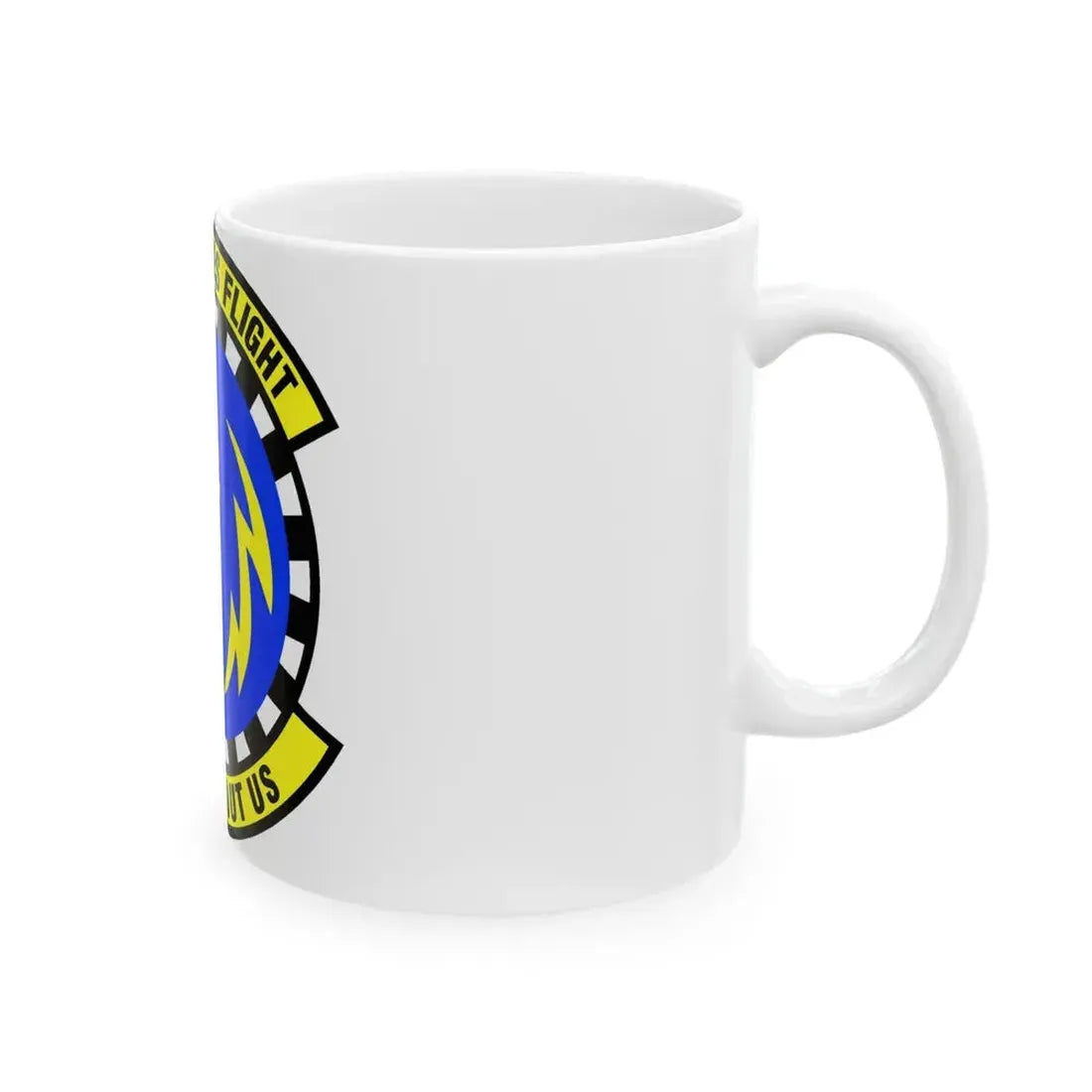 482d Services Flight (U.S. Air Force) White Coffee Mug - Go Mug Yourself